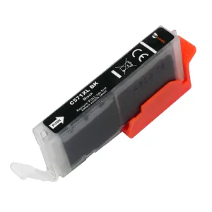 Compatible Canon CLI-571XL High-Yield Black Ink Cartridge – Bold, Crisp Text & Sharp Quality