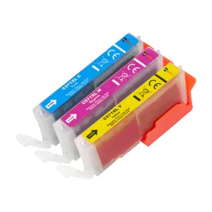 Compatible Canon CLI-571XL High-Yield Color Multipack (3-Pack) – Vivid, Professional-Quality Prints