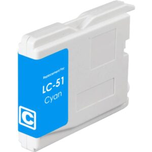 Compatible LC51C Ink Cartridge - Cyan