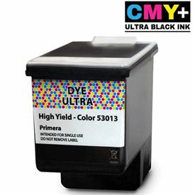 Compatible High-Yield CMY + Ultra Black Dye Ink Cartridge for LX600e & LX610e – Vivid, Long-Lasting Color Prints